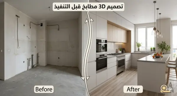 تصميم مطابخ 3D